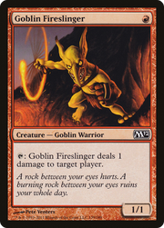 Goblin Fireslinger (M12-139) - Magic 2012 Foil