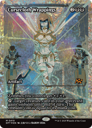 Cursecloth Wrappings (DFT-410) - Aetherdrift: (Showcase) Foil