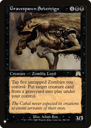 Gravespawn Sovereign (LIST-ONS-152) - The List