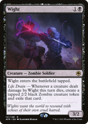 Wight (PPAFR-127) - Adventures in the Forgotten Realms Promos