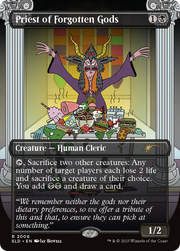 Priest of Forgotten Gods (SLD-2006) - Secret Lair Drop (Borderless) Foil