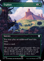 Explore (LTC-528) - Tales of Middle-earth Commander (Borderless)