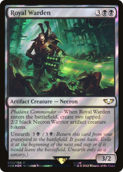 Royal Warden (40K-052) - Warhammer 40,000 Commander Foil