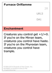 Furnace Oriflamme (UNK-UR13) - Unknown Event