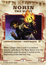Norin the Wary // Norin the Wary (SLD-827) - Secret Lair Drop: (Showcase) (Borderless) Foil