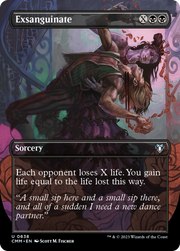 Exsanguinate (CMM-638) - Commander Masters (Borderless)