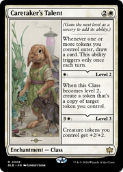 Caretaker's Talent (PPBLB-006) - Bloomburrow Promos