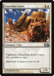Guardian Lions (M13-017) - Magic 2013 Foil