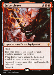 Embercleave (PPELD-120P) - Throne of Eldraine Promos Foil