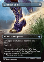 Swiftfoot Boots (Borderless) (FDN-355) - Foundations (Borderless) Foil
