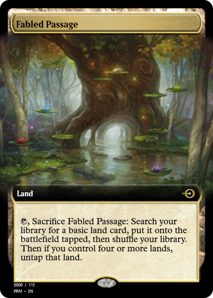 Fabled Passage (PRM-81996) - Magic Online Promos
