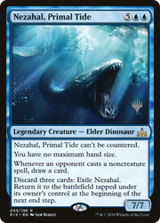 Nezahal, Primal Tide (PPM20-045) - Rivals of Ixalan Promos Foil