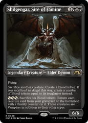 Shilgengar, Sire of Famine (MH3-480) - Modern Horizons 3 Foil