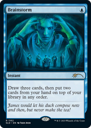 Brainstorm (SLD-1162) - Secret Lair Drop Foil