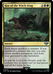 Rise of the Witch-king (LTR-221) - The Lord of the Rings: Tales of Middle-earth Foil