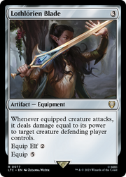 Lothlórien Blade (LTC-077) - Tales of Middle-earth Commander