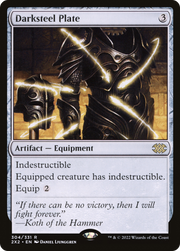 Darksteel Plate (2X2-304) - Double Masters 2022