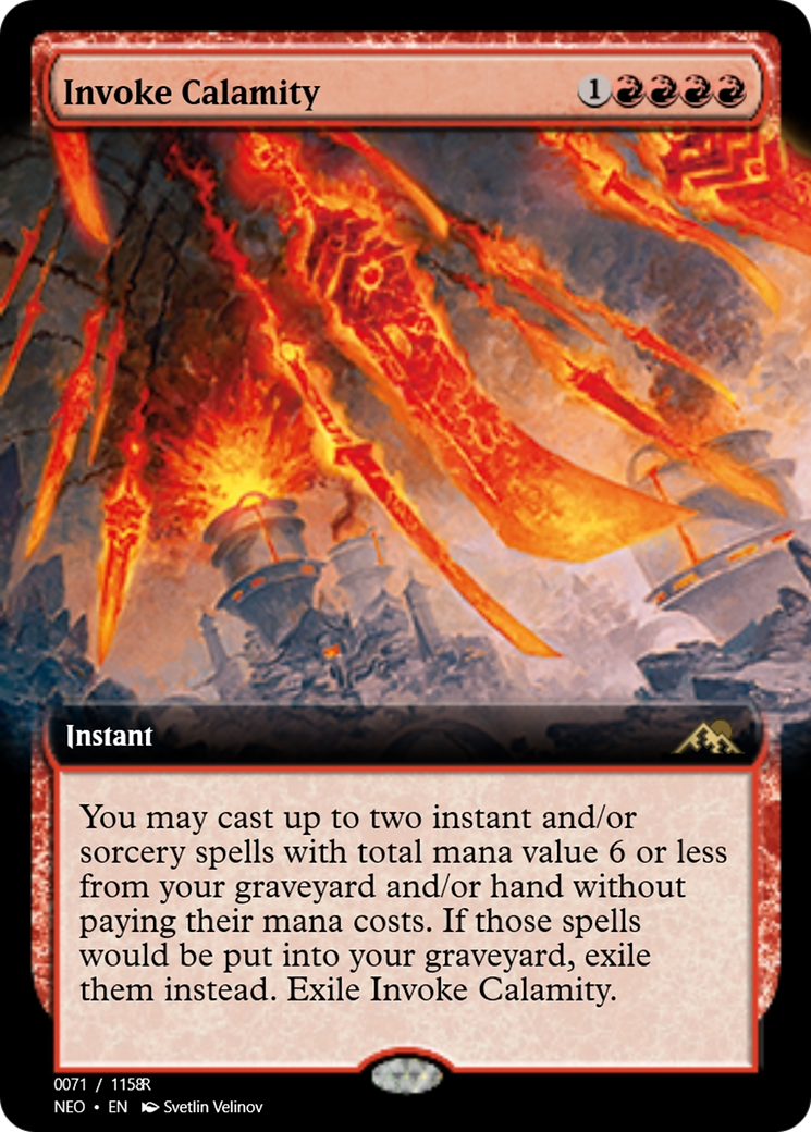 Invoke Calamity (PRM-98005) - Magic Online Promos