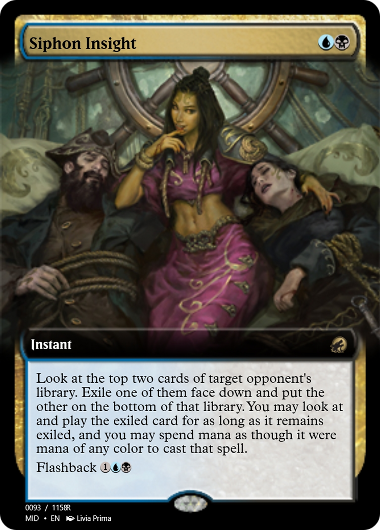 Siphon Insight (PRM-94066) - Magic Online Promos Foil