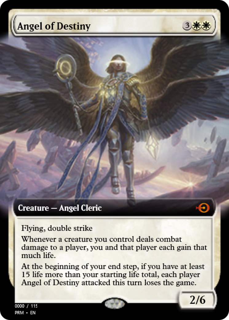 Angel of Destiny (PRM-83786) - Magic Online Promos Foil