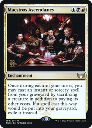Maestros Ascendancy (PRE-198S) - Streets of New Capenna Promos Foil