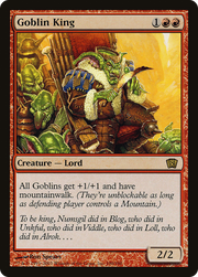 Goblin King (8ED-190★) - Eighth Edition Foil