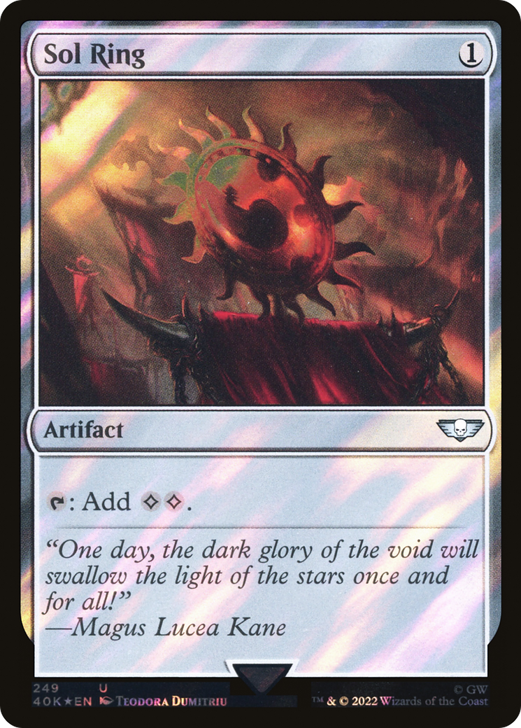 Sol Ring (40K-249) - Warhammer 40,000 Commander Foil