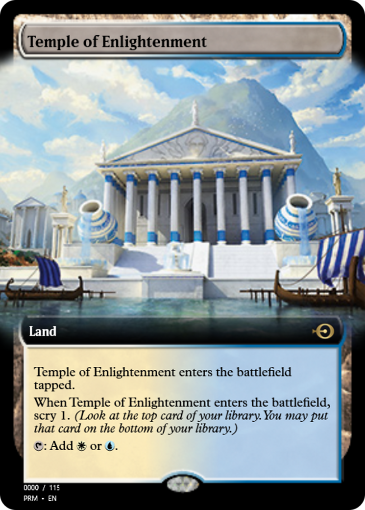 Temple of Enlightenment (PRM-79871) - Magic Online Promos Foil