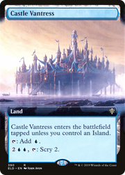 Castle Vantress (ELD-390) - Throne of Eldraine: (Extended Art) Foil