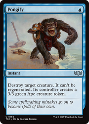 Pongify (TDC-160) - Commander: Tarkir: Dragonstorm