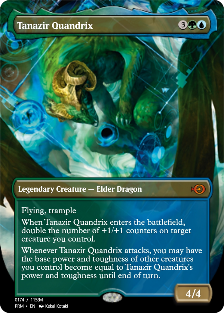 Tanazir Quandrix (PRM-90320) - Magic Online Promos Foil