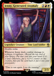 Jenny, Generated Anomaly (WHO-742) - Doctor Who Foil
