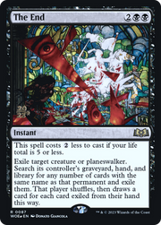 The End (PRE-087) - Wilds of Eldraine Promos Foil
