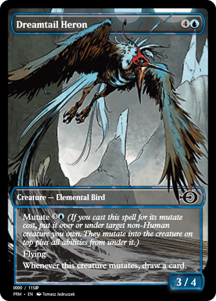 Dreamtail Heron (PRM-80957) - Magic Online Promos