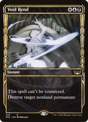 Void Rend (SNC-338) - Streets of New Capenna: (Showcase) Foil