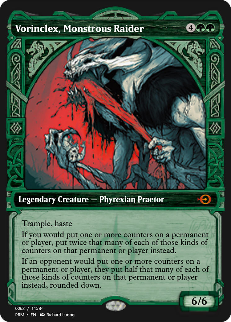 Vorinclex, Monstrous Raider (PRM-88324) - Magic Online Promos