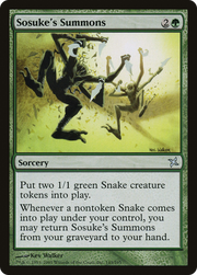Sosuke's Summons (BOK-145) - Betrayers of Kamigawa Foil
