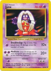 Jynx 031/102  Base Set - Uncommon