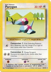 Porygon 039/102  Base Set - Uncommon
