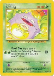 Koffing 051/102  Base Set - Common