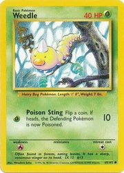 Weedle 069/102  Base Set - Common