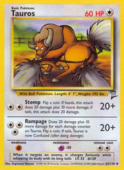 Tauros 062/130  Base Set 2 - Uncommon
