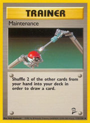 Maintenance 112/130  Base Set 2 - Uncommon