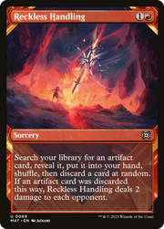 Reckless Handling (MAT-069) - March of the Machine: The Aftermath: (Showcase) Foil