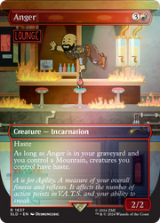 Anger (SLD-1637) - Secret Lair Drop (Borderless) Foil