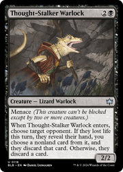 Thought-Stalker Warlock (BLB-118) - Bloomburrow