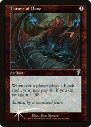 Throne of Bone (7ED-322★) - Seventh Edition Foil