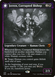 Jerren, Corrupted Bishop // Ormendahl, the Corrupter (DBL-109) - Innistrad: Double Feature: (Double Faced Transform)
