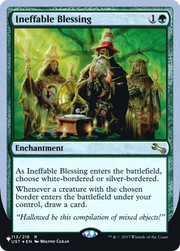 Ineffable Blessing (LIST-037) - The List (Unfinity Foil Edition) Foil
