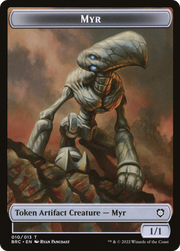 Myr (TBRC-010) - The Brothers' War Commander Tokens Foil